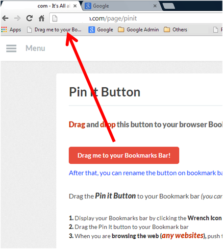 Pin It Button